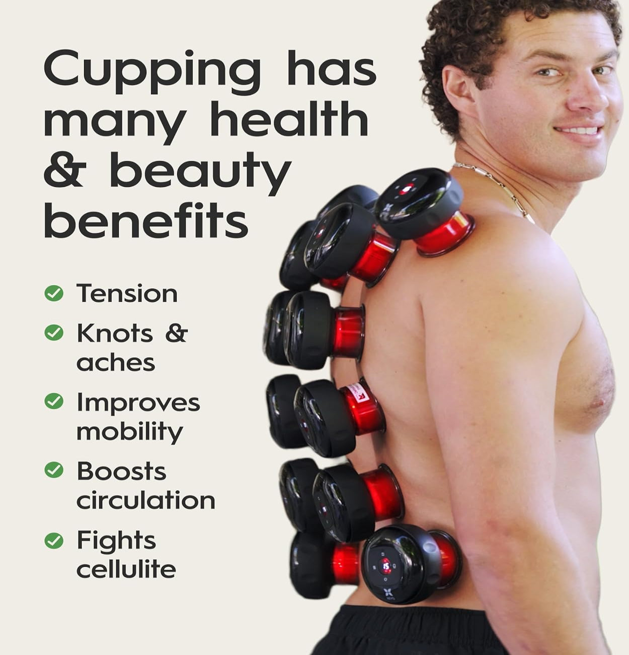 Red Light Cupping Device