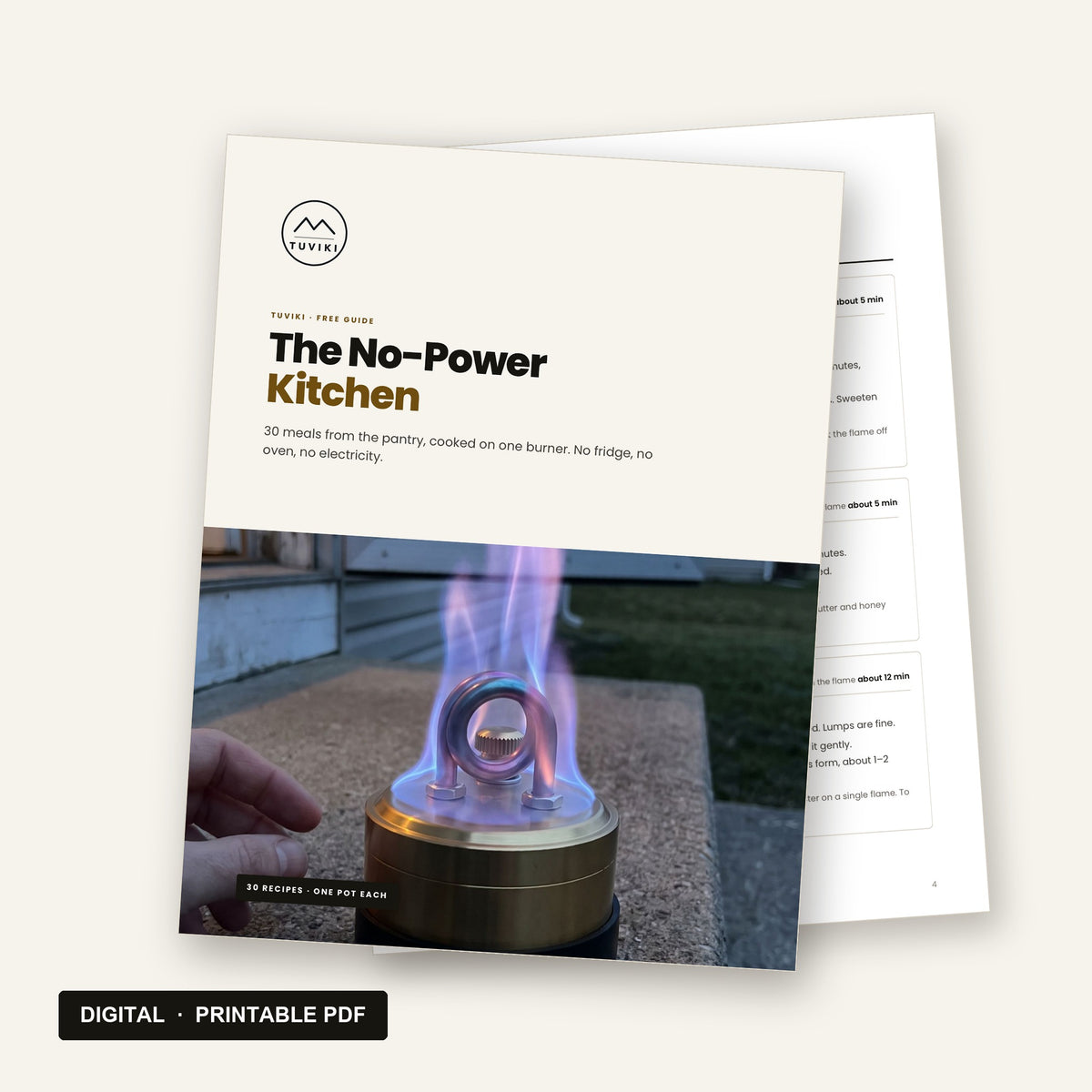 30 No-Power Recipes